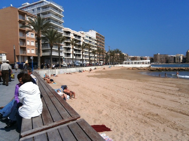 Torrevieja is a resort town full of parks, plazas and an array of restaurants and shops... and beaches.